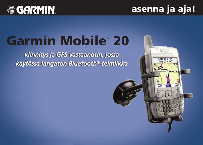 Garmin Mobile 20 user manual