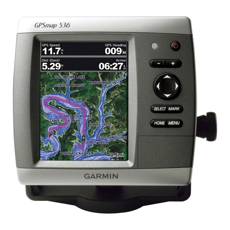 Garmin GPSMAP 190-01230-10 owner's manual