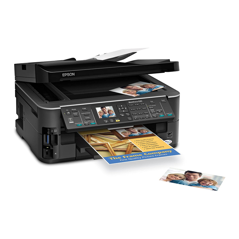 Epson WorkForce 630 User manual