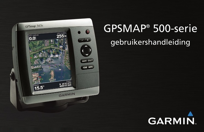 Garmin nuvi serie 500 Gebruikershandleiding