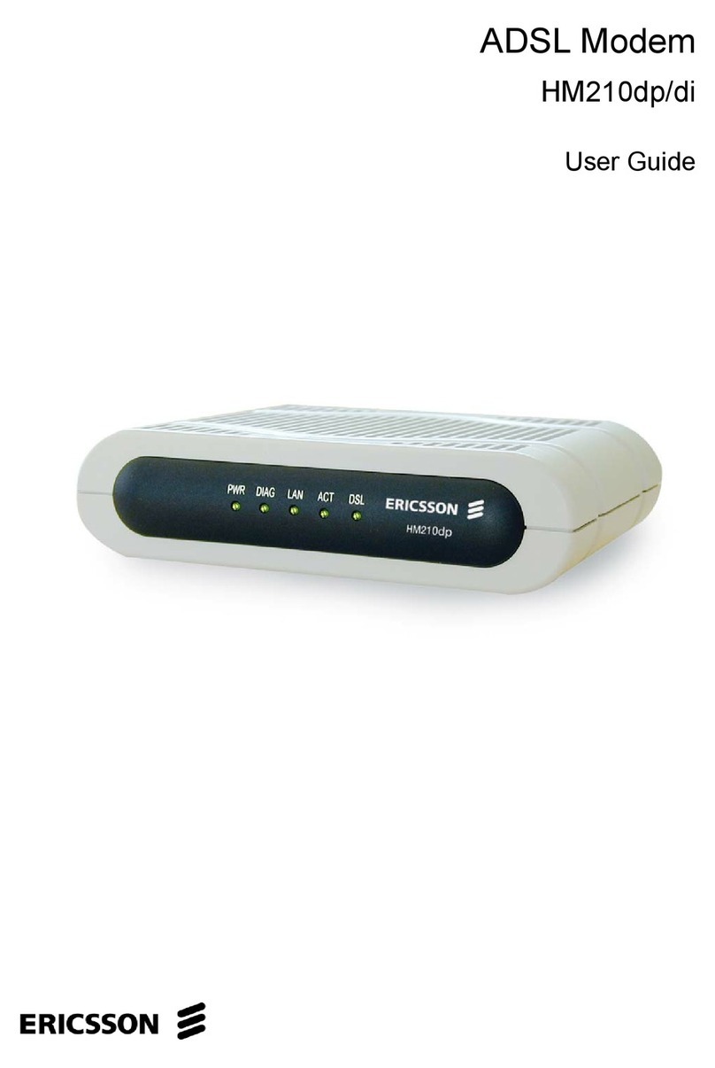 Ericsson HM210DP/DI User manual