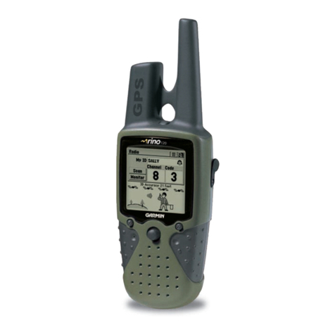 Garmin RINO120 Owner's manual and reference guide