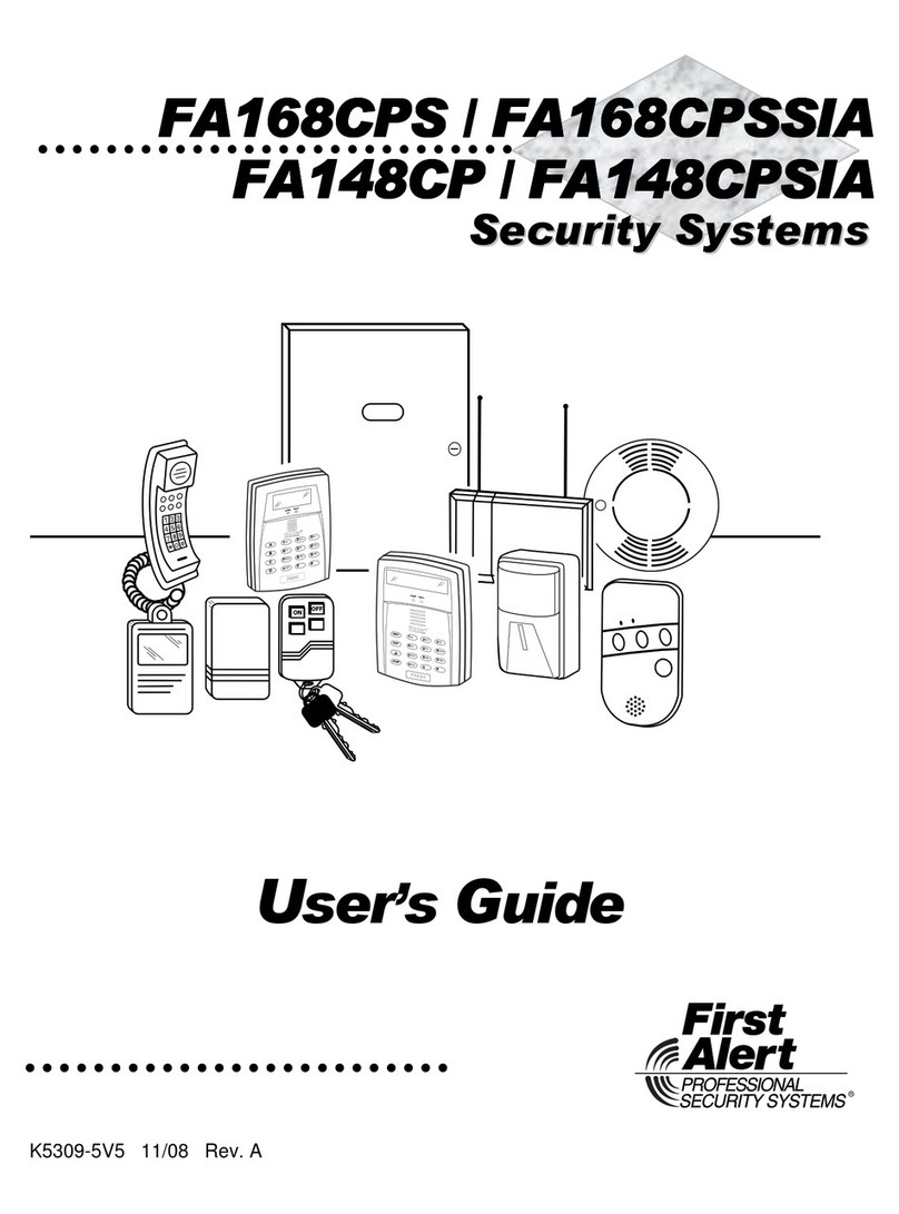 First Alert FA168CPS Series user guide