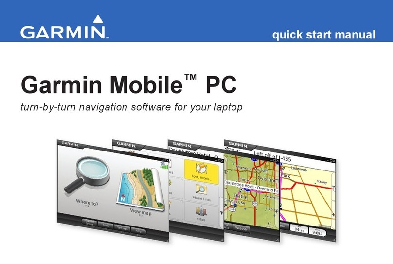 Garmin Mobile PC User manual
