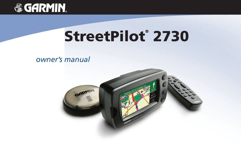 Garmin StreetPilot 2730 owner's manual
