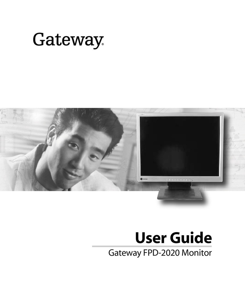 Gateway FPD 2020 User manual