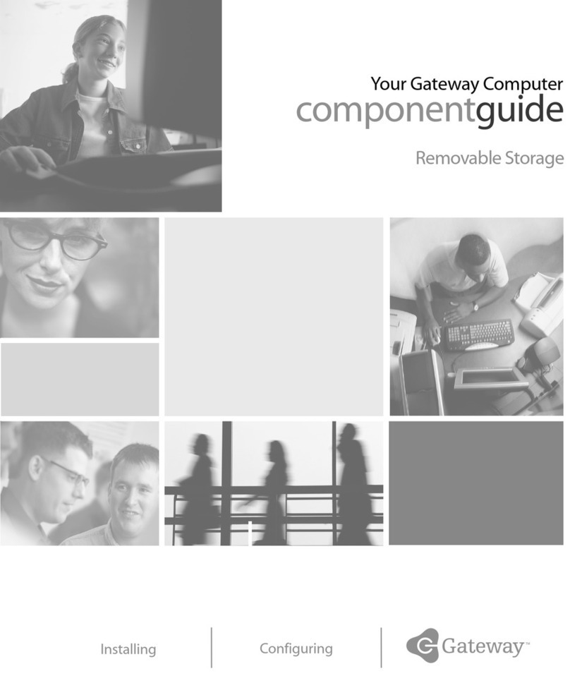 Gateway Computer Drive User manual