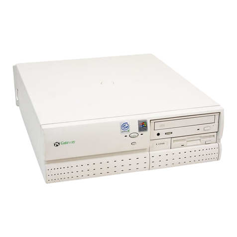 Gateway E-3200 User manual Gateway E-3200 User manual