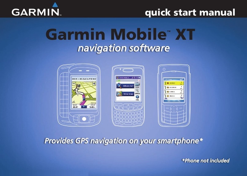 Garmin MOBILE XT Quick start manual