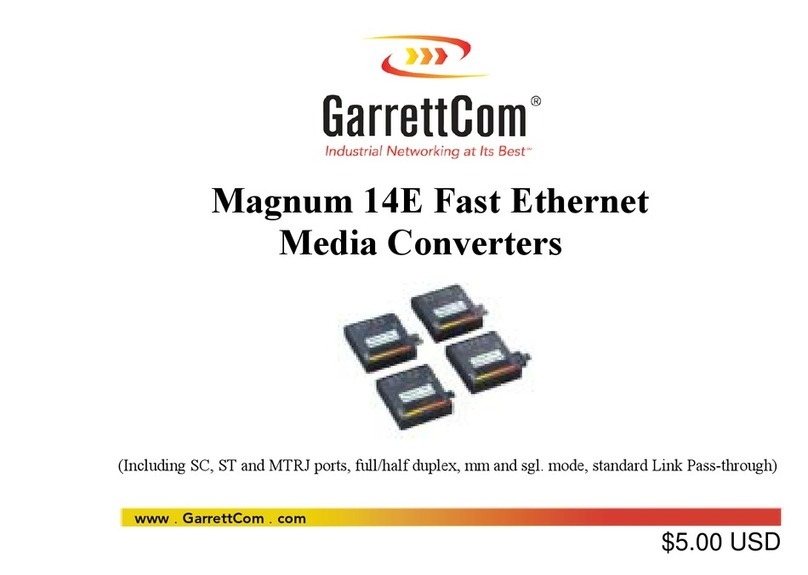GarrettCom Magnum 14E Installation and user guide GarrettCom Magnum 14E Installation and user guide