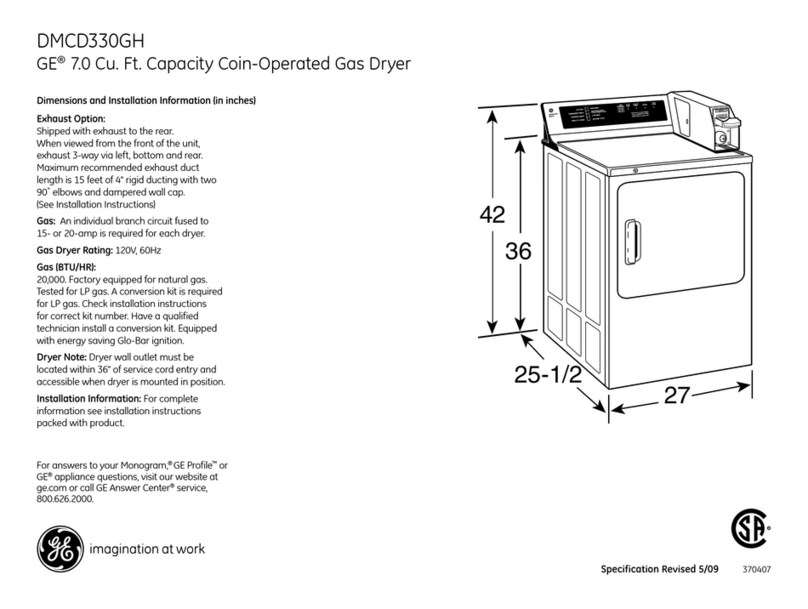 GE DMCD330GHWC Manual