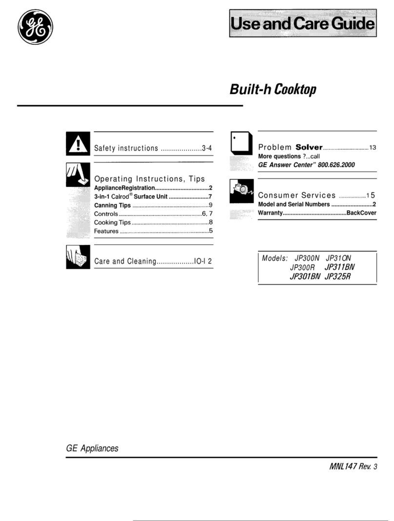 GE JP300N User manual GE JP300N User manual