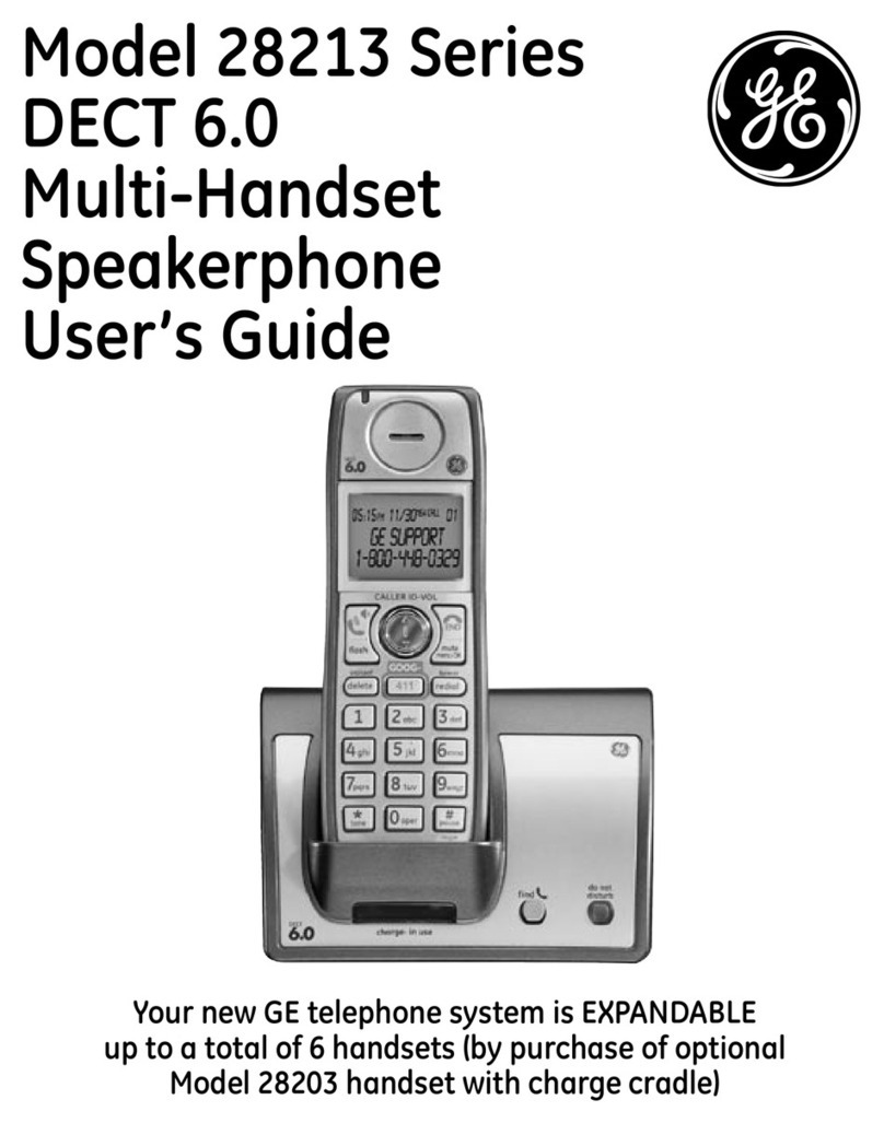 GE 28213 Series user guide