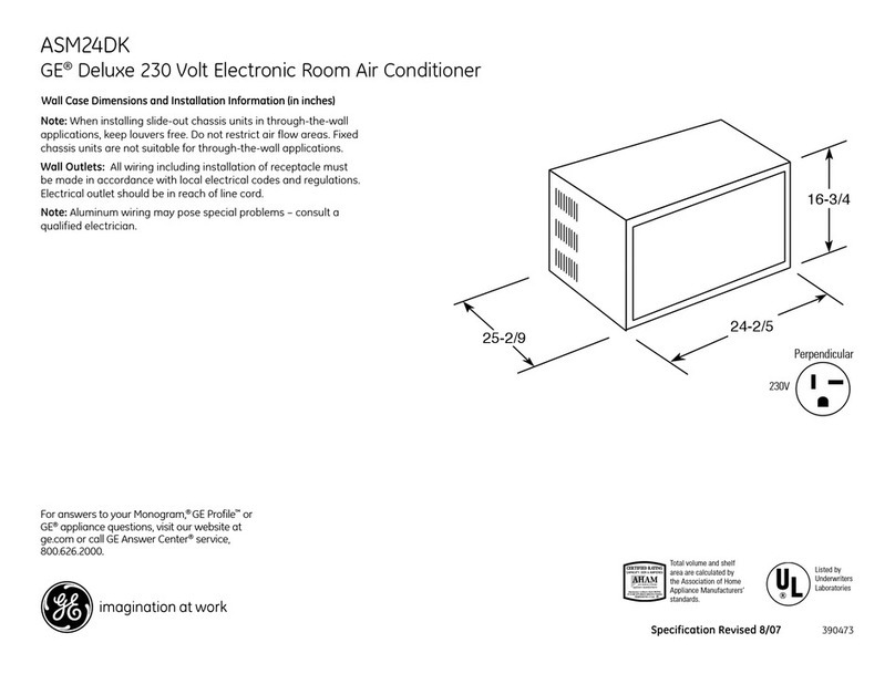GE ASM24DK Manual