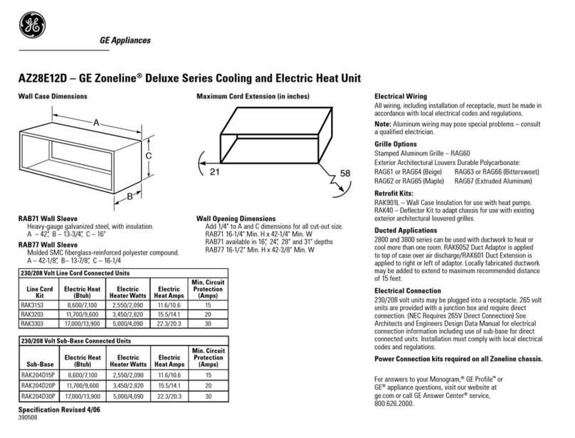 GE AZ28E12DAB Manual
