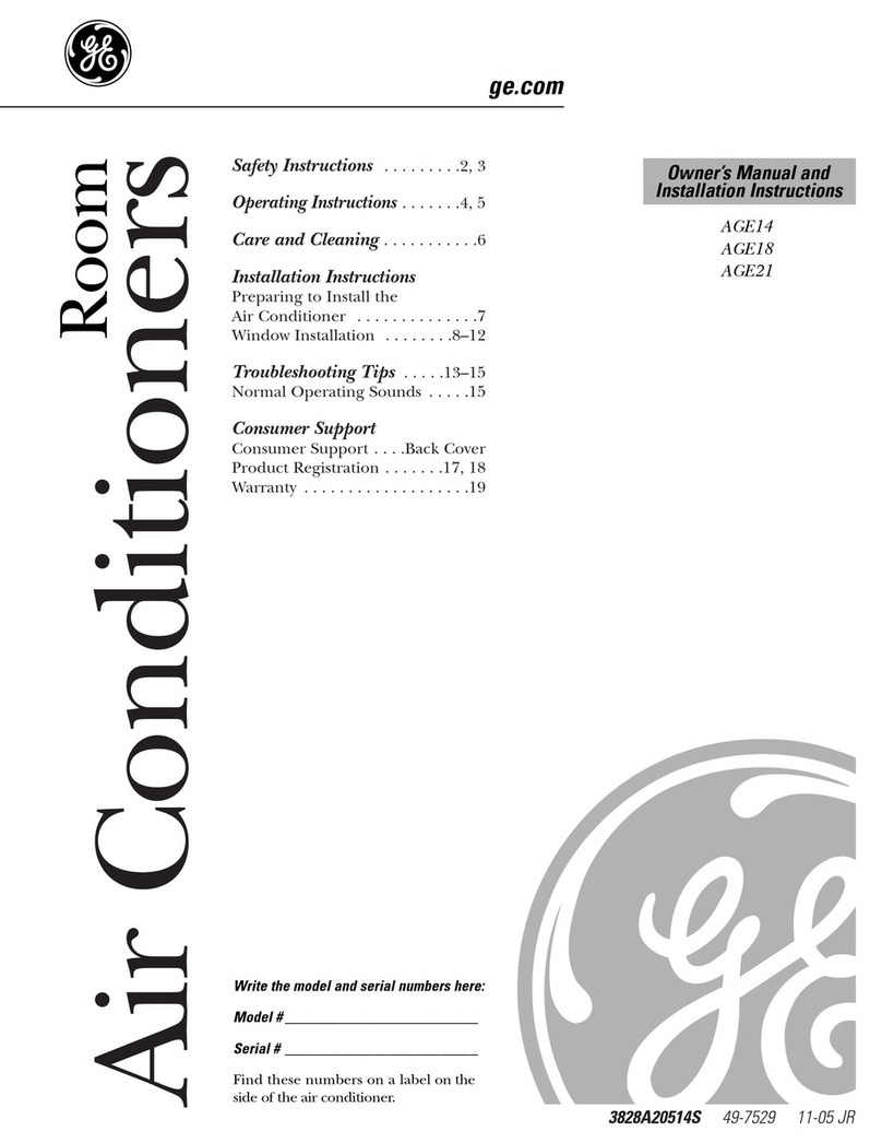 GE ASD06* Operating instructions