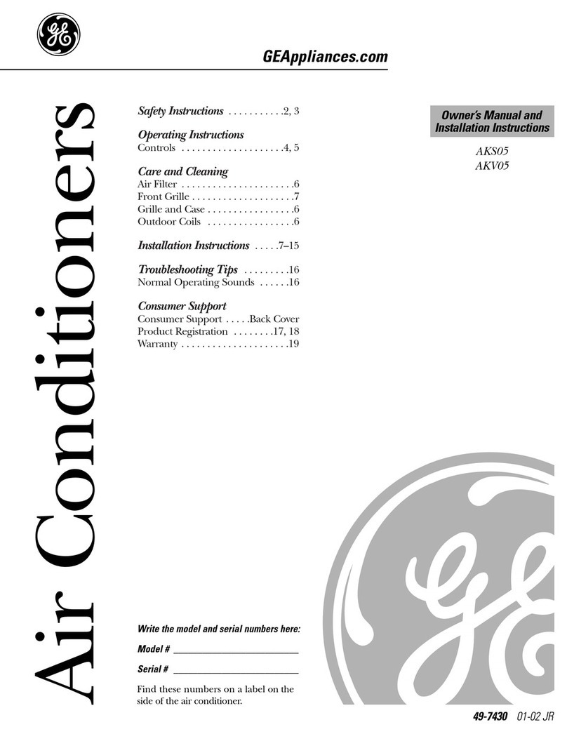 GE AKS05 Operating instructions