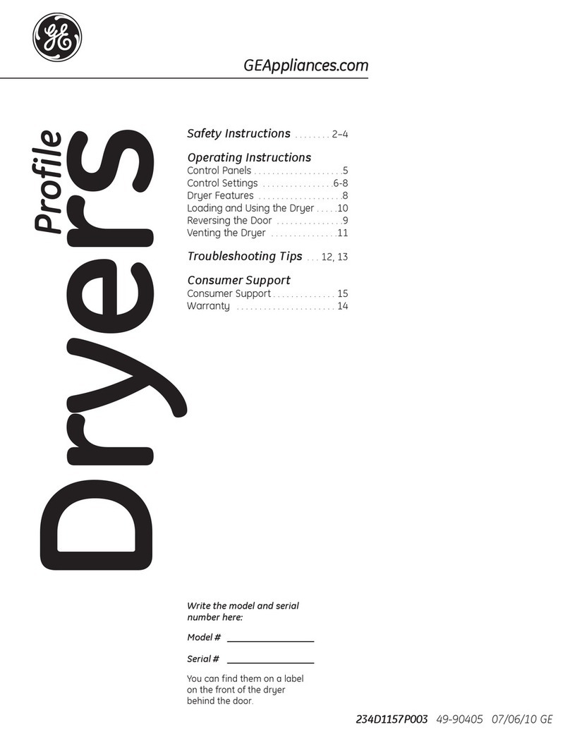 GE 234D1157P003 User manual
