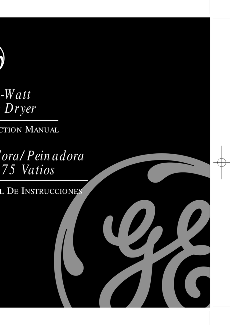 GE 106588 instruction manual
