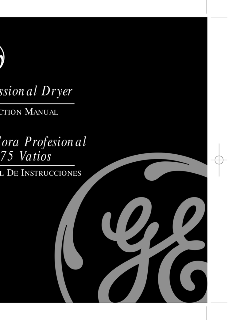 GE 106568 instruction manual