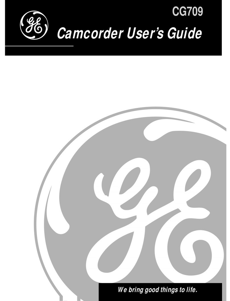 GE CG709 User manual