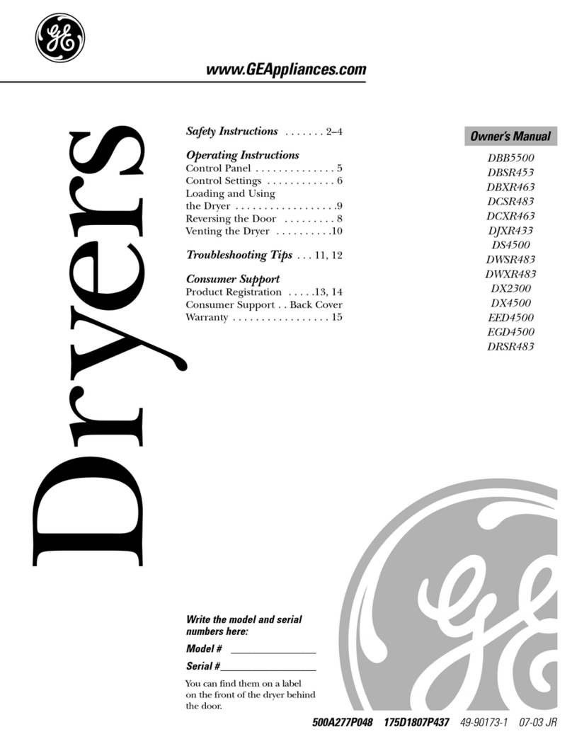 GE DBB5500 User manual