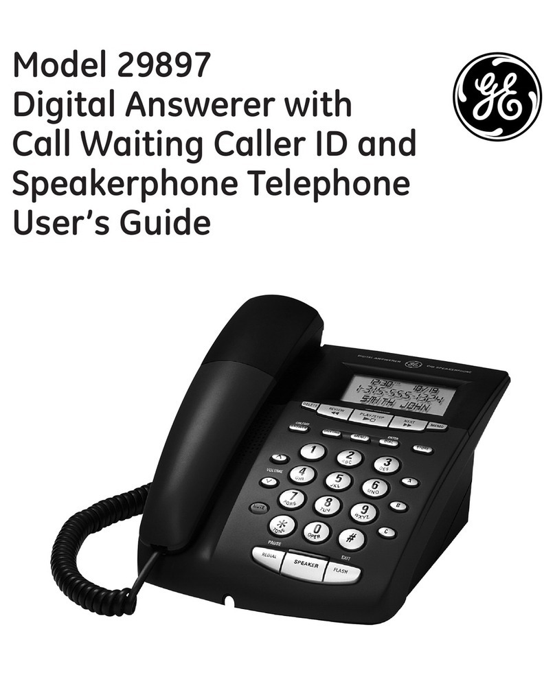 GE 55927740 User manual
