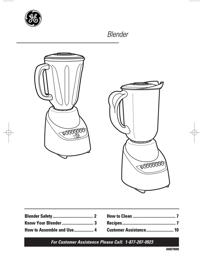 GE 106601 User manual
