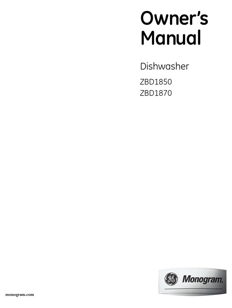 GE Monogram ZBD1870 User manual