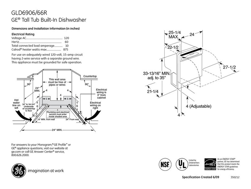 GE GLD6966RSS Manual
