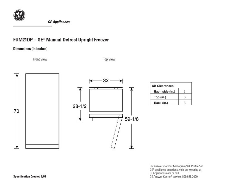 GE FUM21DP User instructions