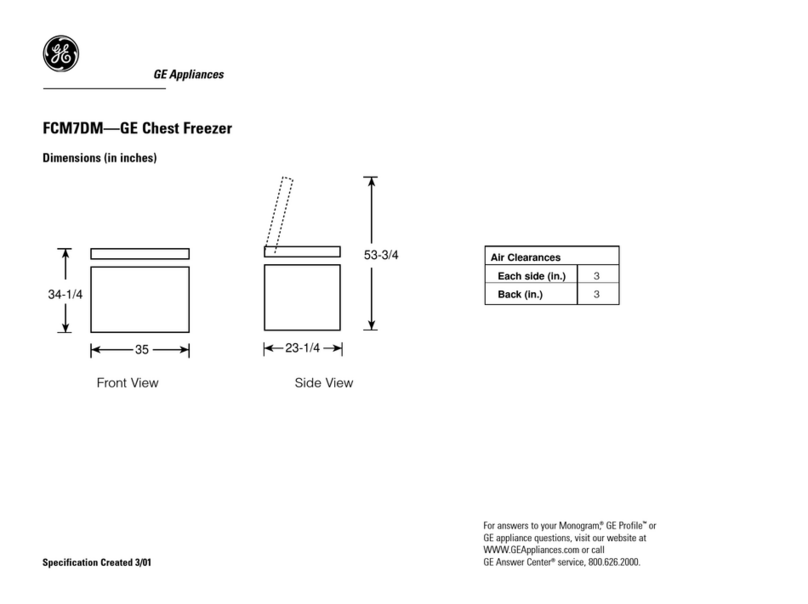 GE FCM7DM User manual