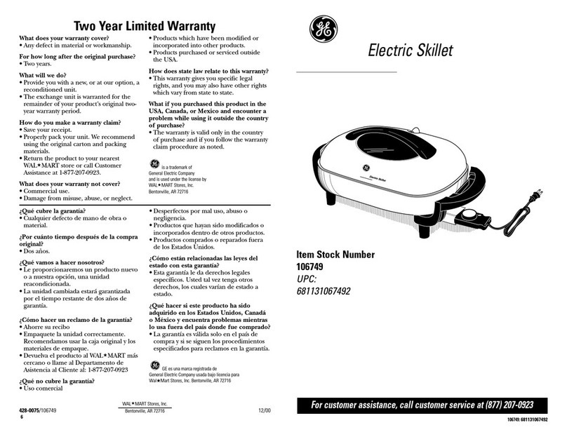 GE 681131067492 User manual
