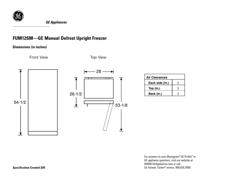 GE GE Profile FUM12SM User instructions