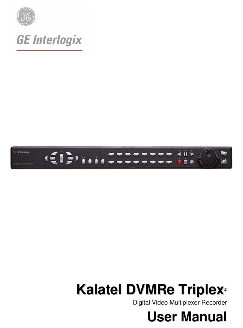 GE Interlogix DVMRe user manual