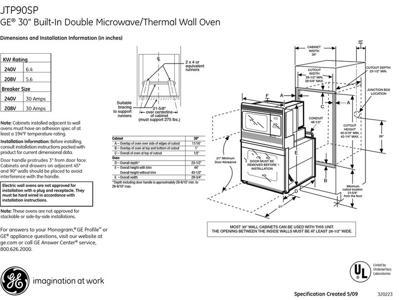 GE JTP90SPSS Manual