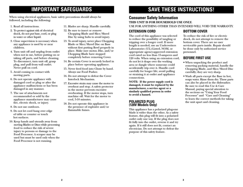 GE 168956 User manual