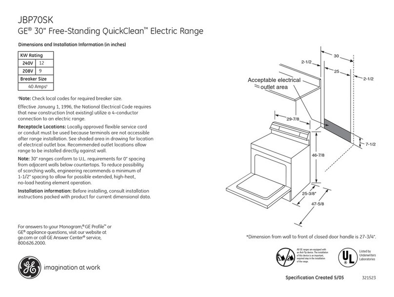 GE QuickClean JBP70SKSS Manual