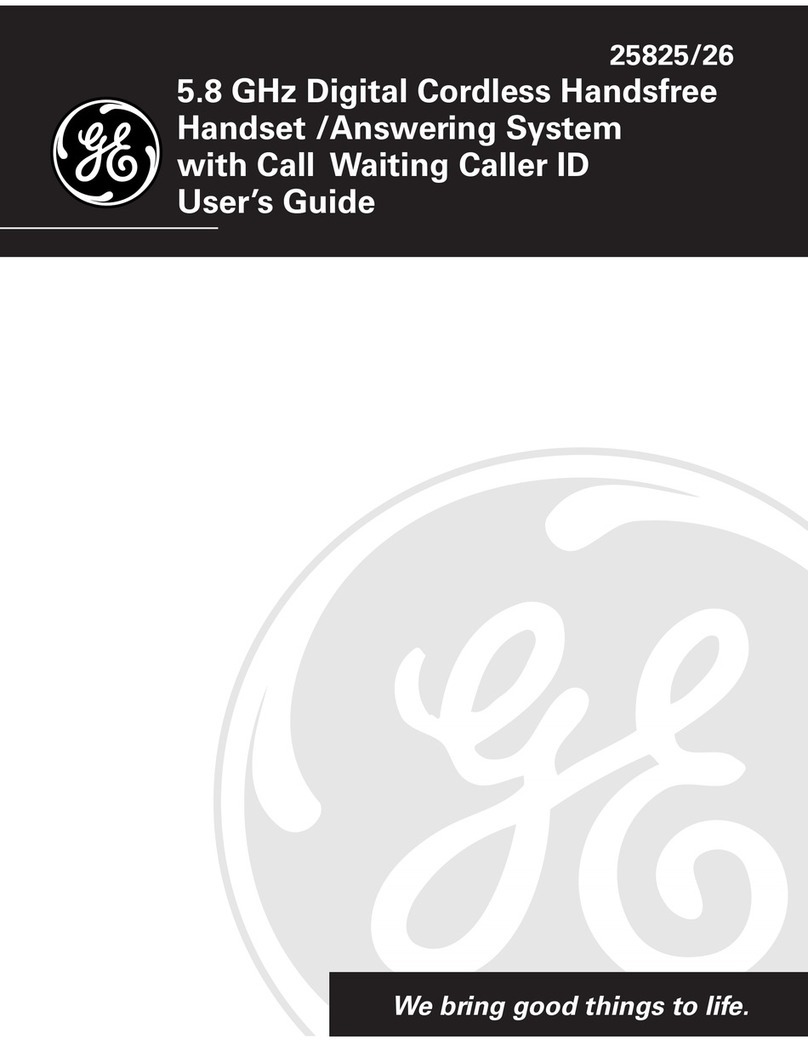 GE 25825 user guide
