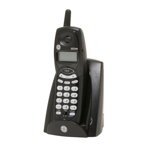 GE 2.4 GHZ CORDLESS 27831 User manual