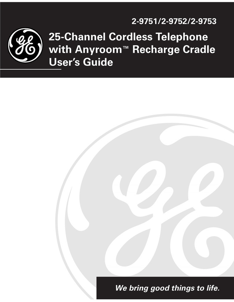 GE 2-9751 User manual