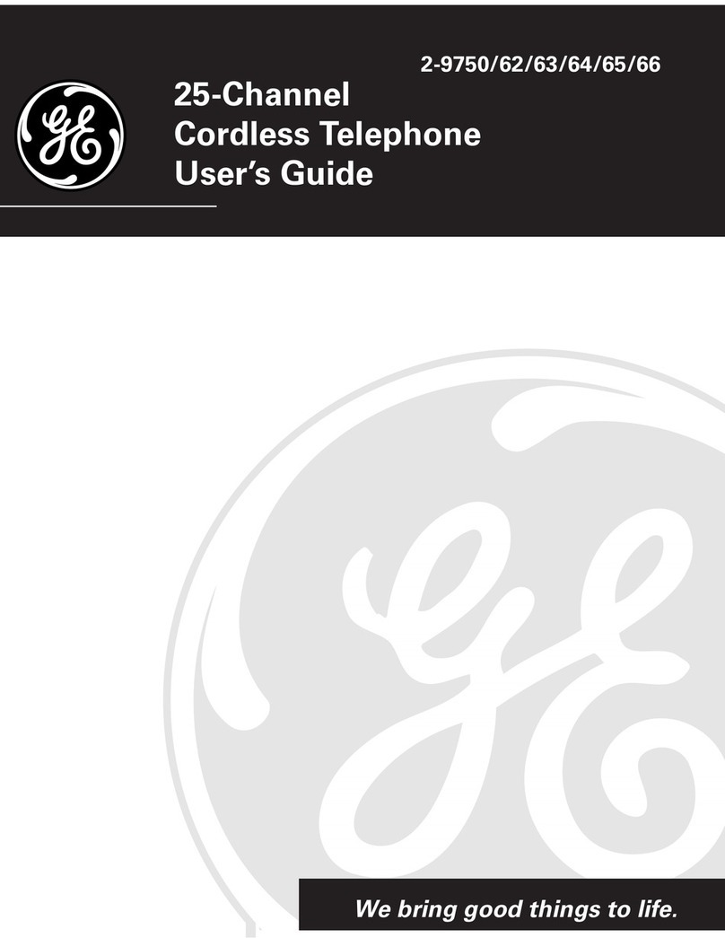 GE 2-9750 User manual