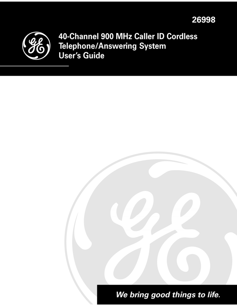 GE 26998 User manual