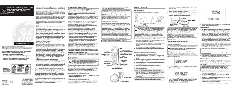 GE 1583 User manual