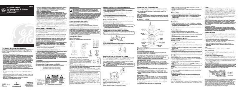 GE 3168 User manual