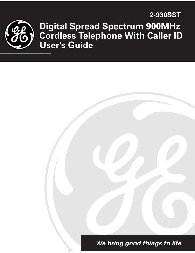 GE 2-930SST User manual