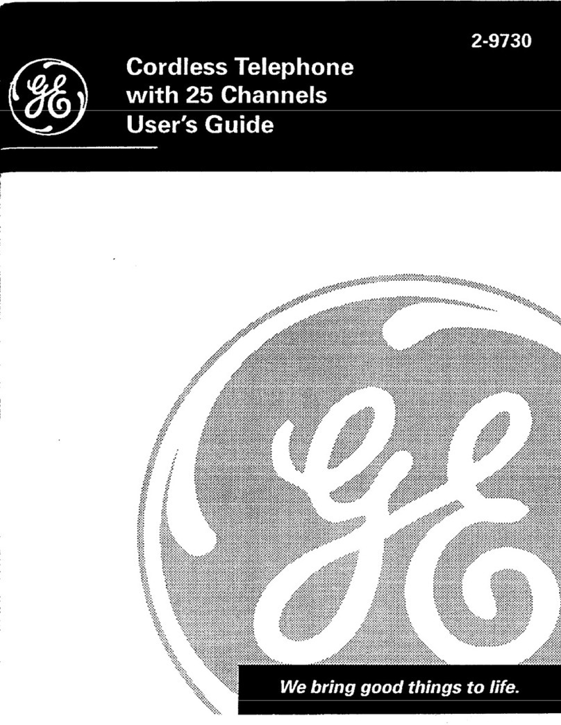 GE 2-9730 User manual