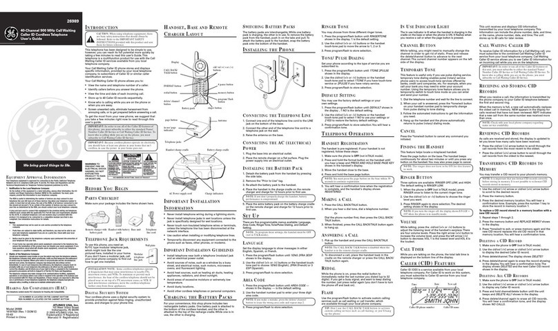 GE 16197920 User manual