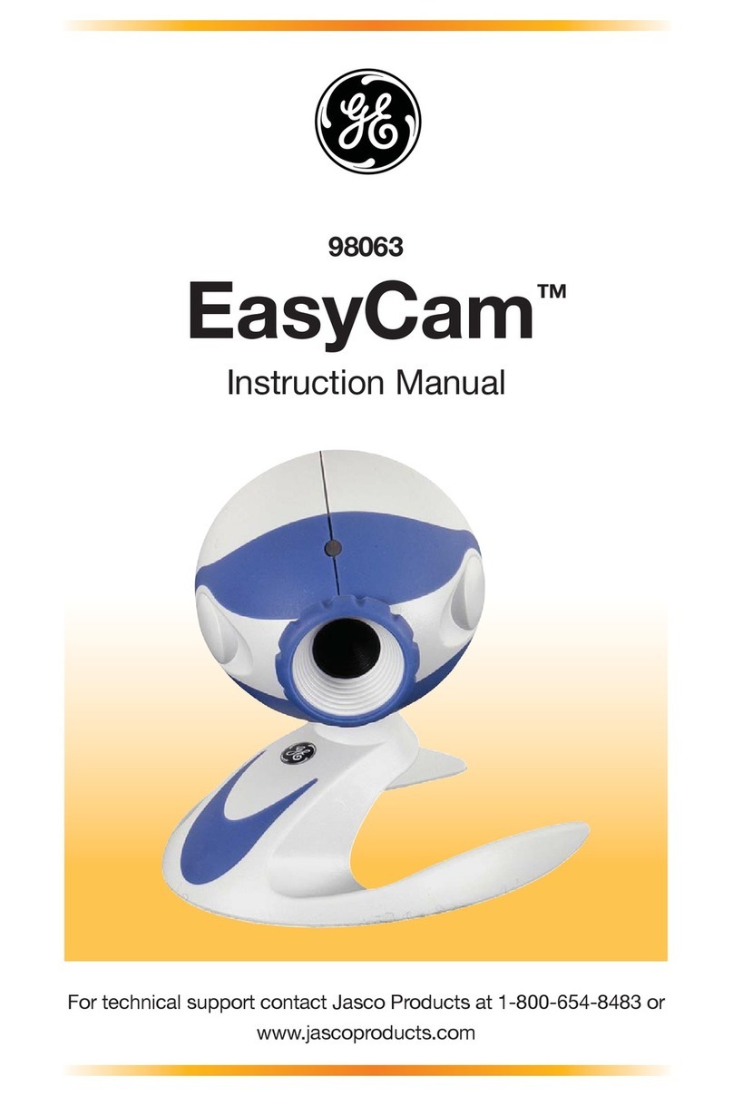 GE EasyCam 98063 instruction manual