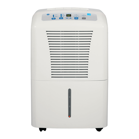 GE AHR65LM Dimensions and installation information